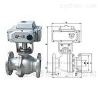 電動(dòng)法蘭球閥