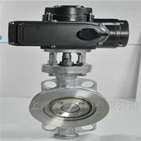 D973H不銹鋼電動對夾蝶閥